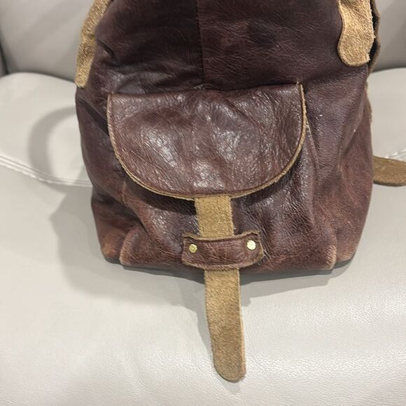JJ Winters Brown Leather Shoulder Bag - Picture 3 of 6